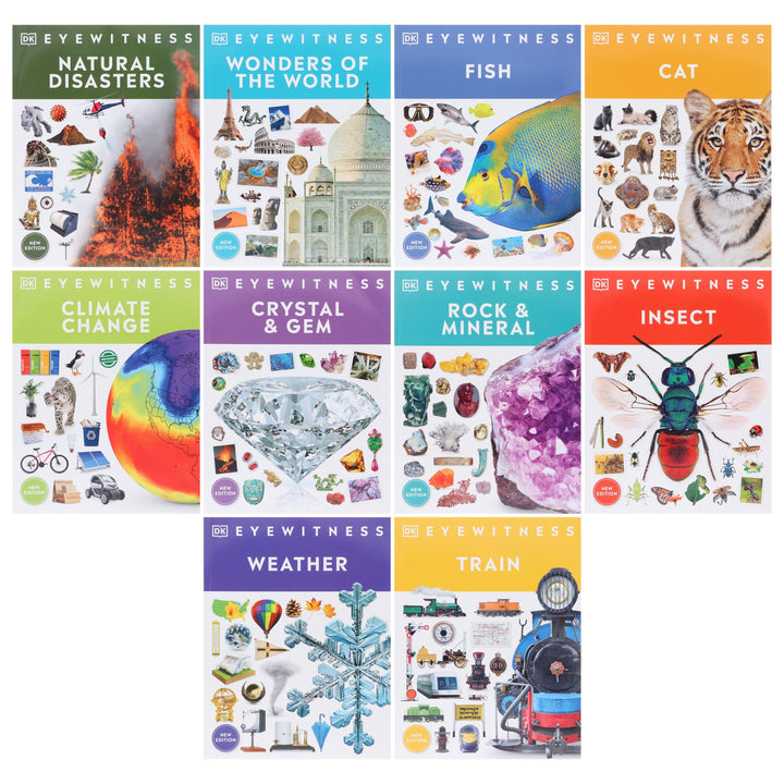 DK Eyewitness Childrens 10 Books Collection Set - Ages 9-12 - Paperback