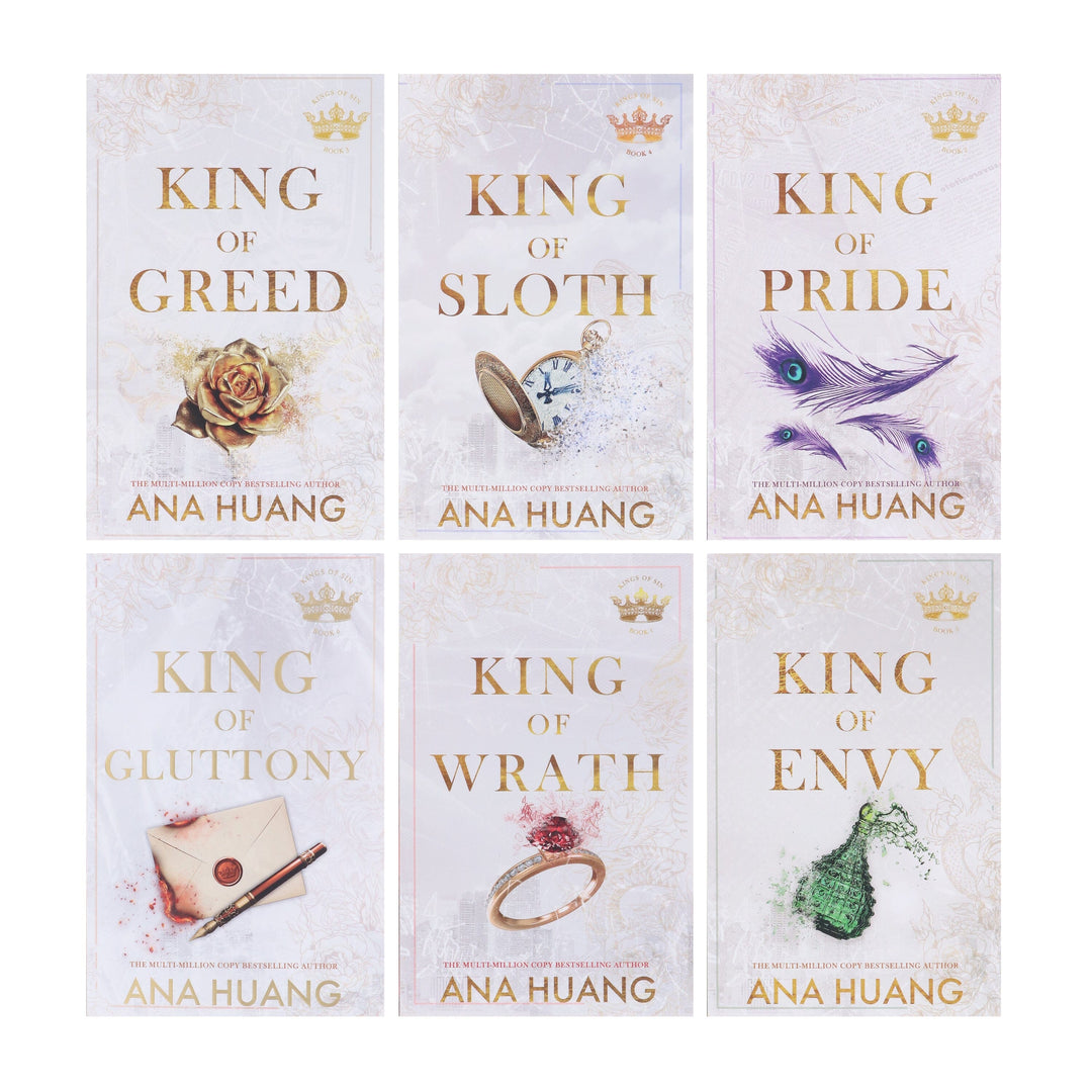 Kings of Sin Series By Ana Huang 6 Books Collection Set - Fiction - Paperback