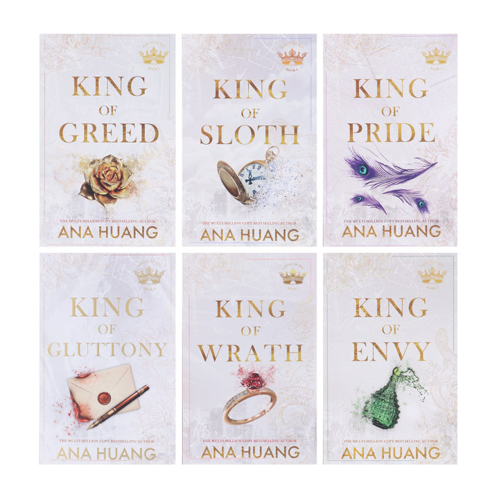 Kings of Sin Series By Ana Huang 6 Books Collection Set - Fiction - Paperback