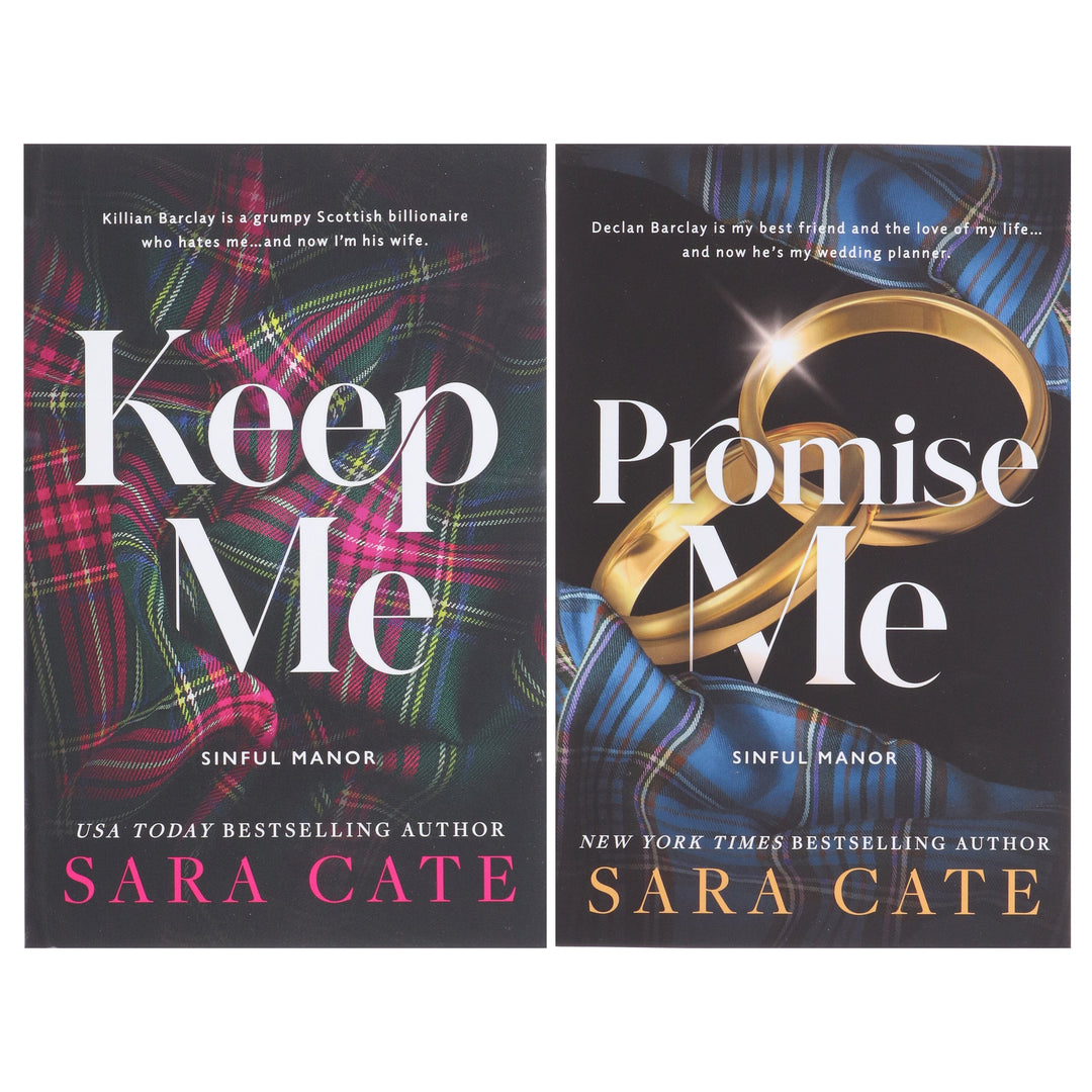 Sinful Manor Series by Sara Cate 2 Books Collection Set - Fiction - Paperback