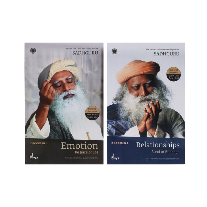 Emotion & Relationships By Sadhguru Jaggi Vasudev (2 books in 1) - Non Fiction - Paperback