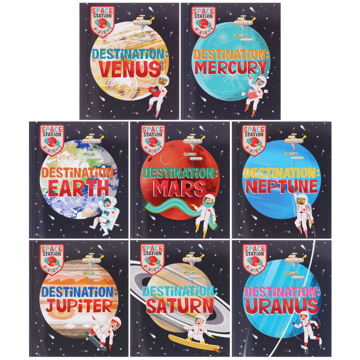 Space Station Academy Series Graphic Novels By Sally Spray 8 Books Collection Box Set - Ages 7-9 - Paperback