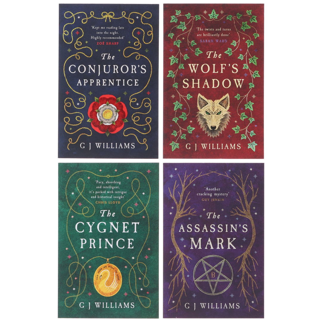 The Tudor Rose Murders by G J Williams 4 Books Collection Set - Fiction - Paperback