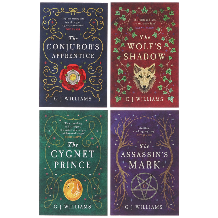 The Tudor Rose Murders by G J Williams 4 Books Collection Set - Fiction - Paperback