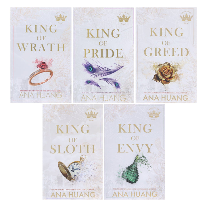 Kings of Sin Series By Ana Huang 5 Books Collection Box Set - Fiction - Paperback