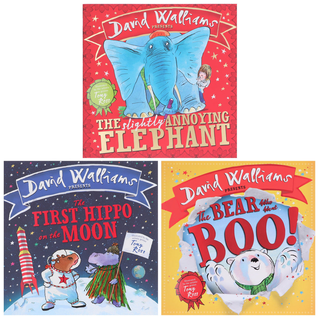 Fabulous Stories For The Very Young: Three funny children’s picture books By David Walliams 3 Books Collection Box Set - Ages 3+ - Paperback 0-5 HarperCollins Publishers