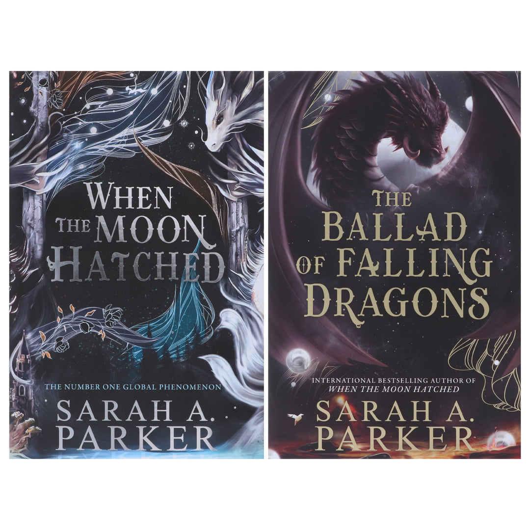 The Moonfall Series by Sarah A. Parker 2 Books Collection Set - Fiction - Hardback