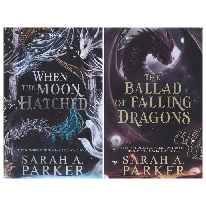 The Moonfall Series by Sarah A. Parker 2 Books Collection Set - Fiction - Hardback