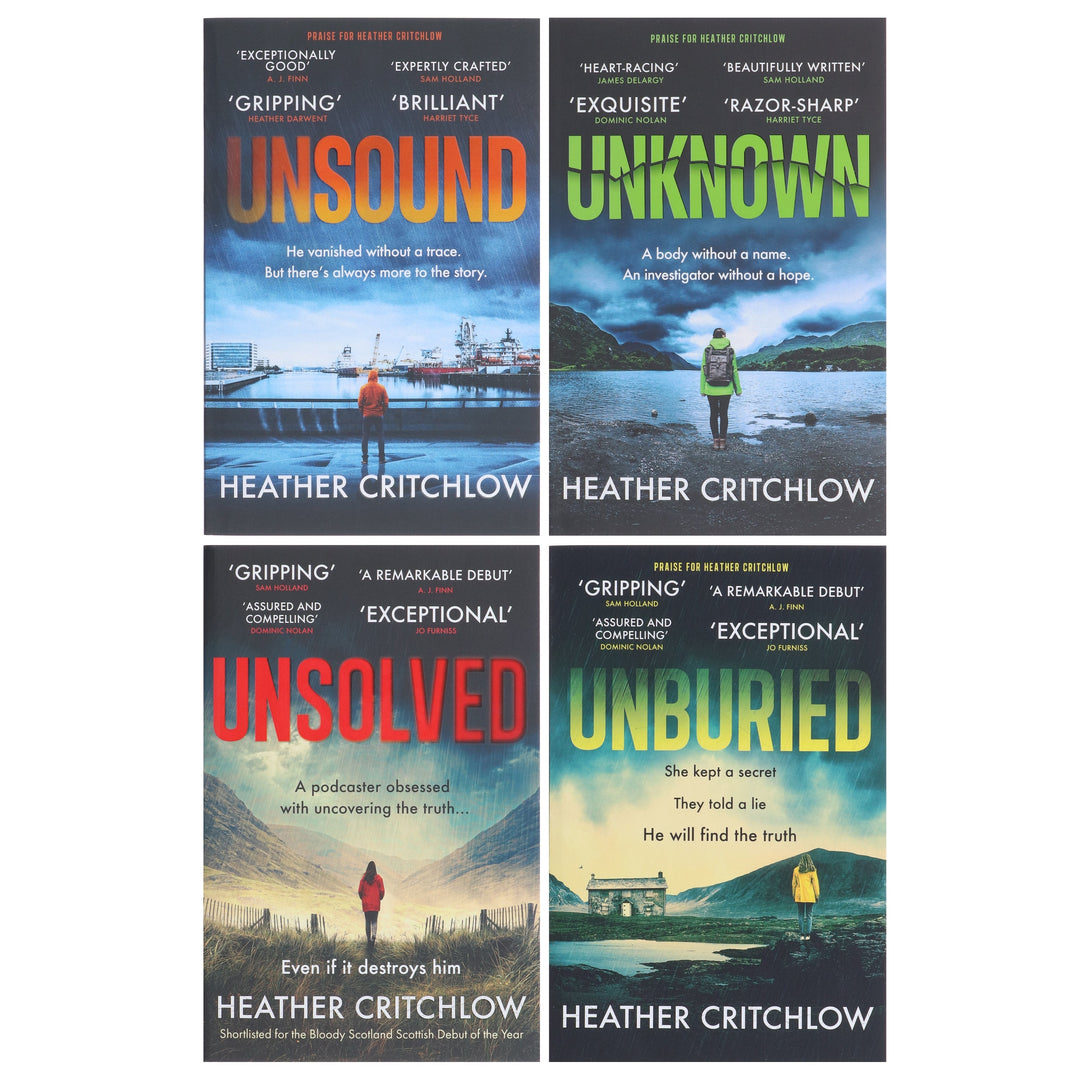 The Cal Lovett Files Series by Heather Critchlow 4 Books Collection Set - Fiction - Paperback