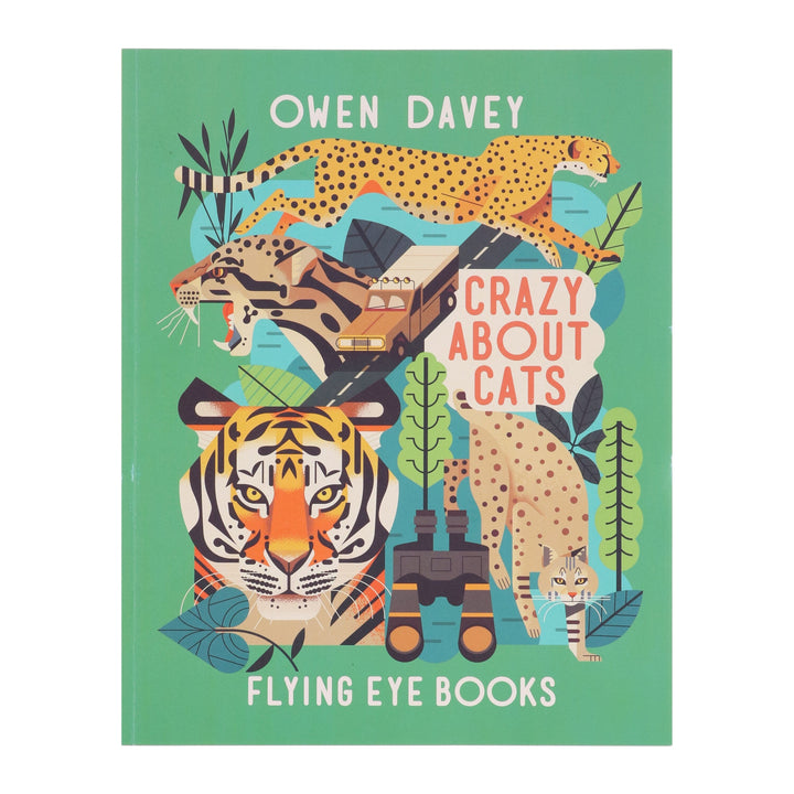 Crazy About Cats by Owen Davey (About Animals Series) - Ages 7+ - Paperback
