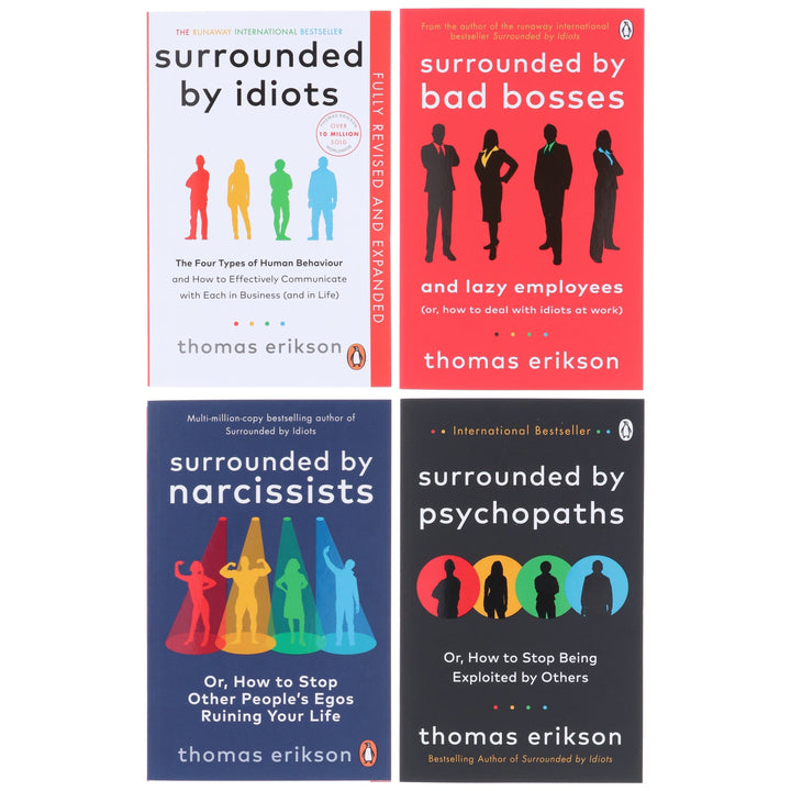 Thomas Erikson 4 Books Collection Set - Non Fiction - Paperback