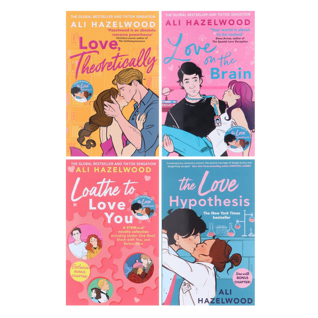 The Love Hypothesis by Ali Hazelwood 4 Books Collection Set - Fiction - Paperback