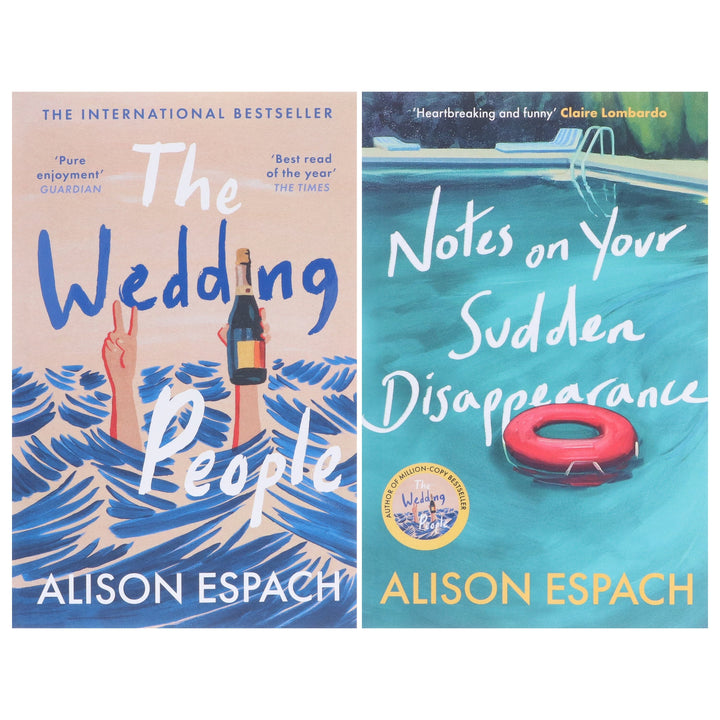 Alison Espach Collection (The Wedding People & Notes on Your Sudden Disappearance) 2 Books Set - Fiction - Paperback