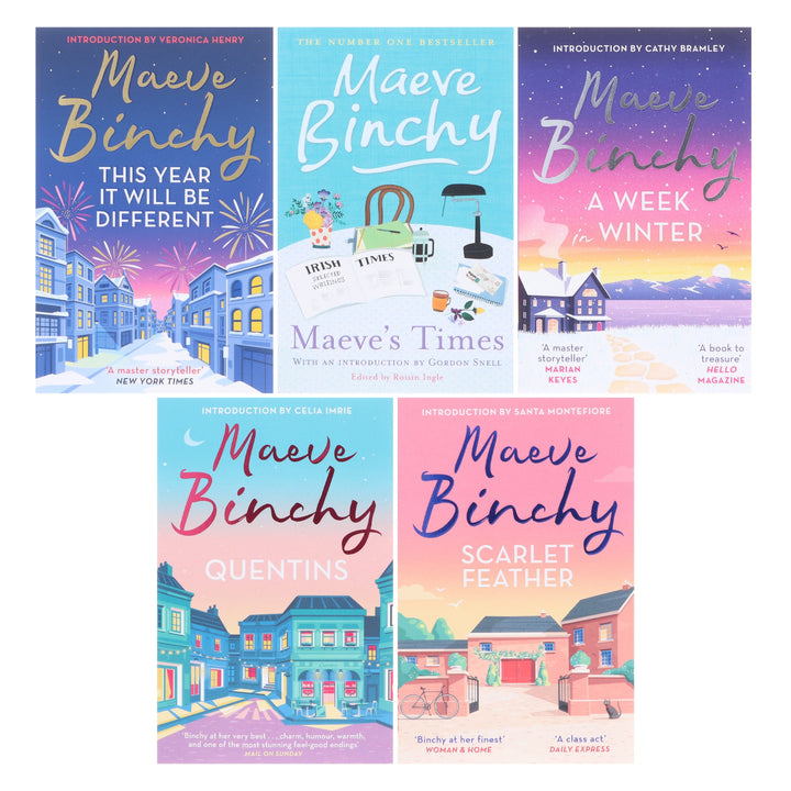 Maeve Binchy Collection 5 Books Set - Fiction - Paperback