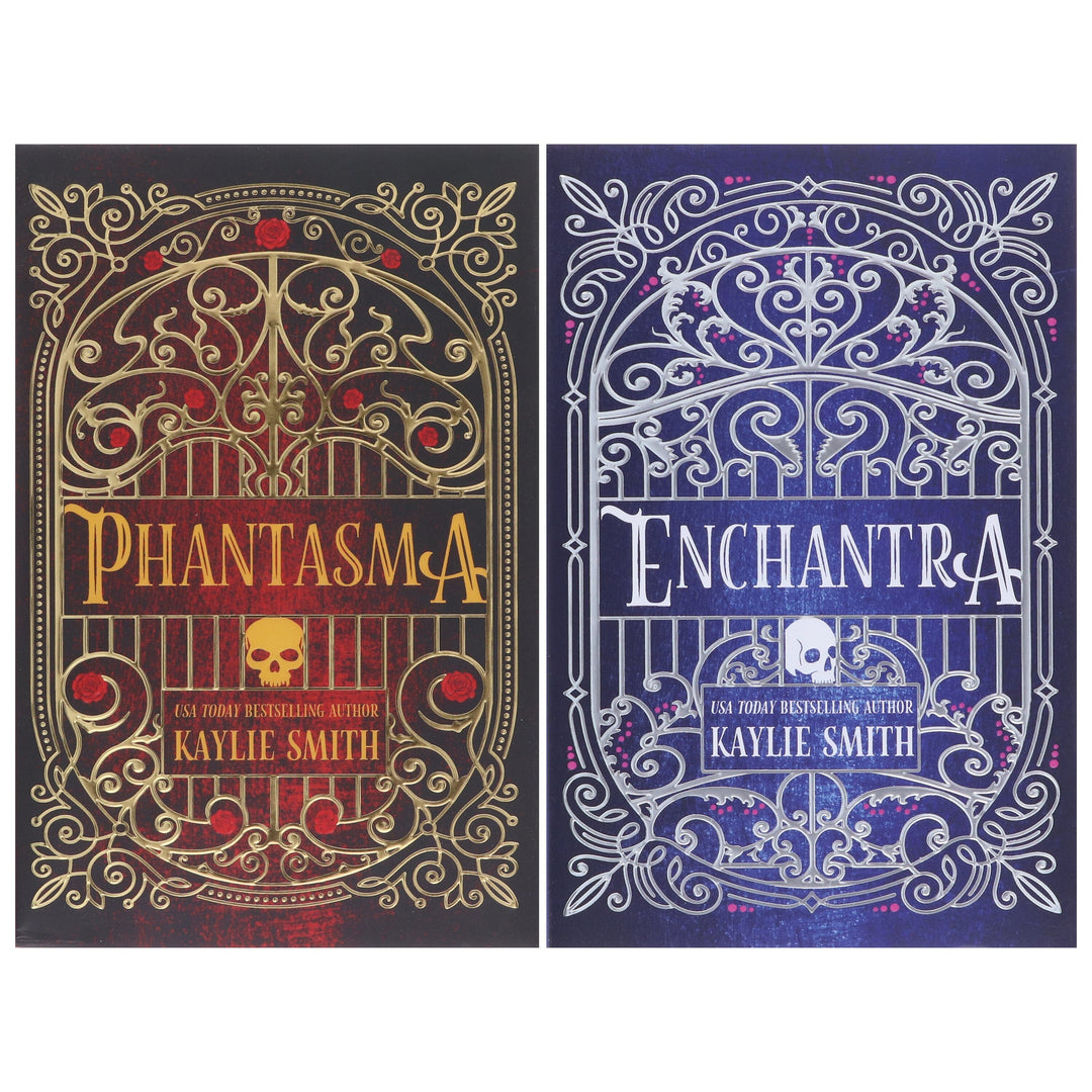 Wicked Games Series by Kaylie Smith (Phantasma & Enchantra) 2 Book Sprayed Edges Collection Set - Fiction - Hardback