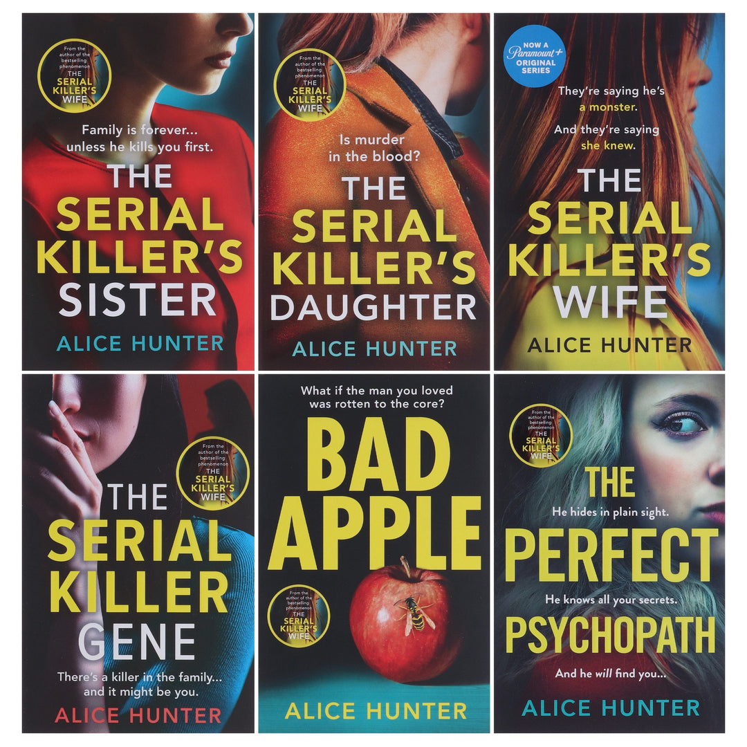 The Serial Killer Series By Alice Hunter 6 Books Collection Set - Fiction - Paperback