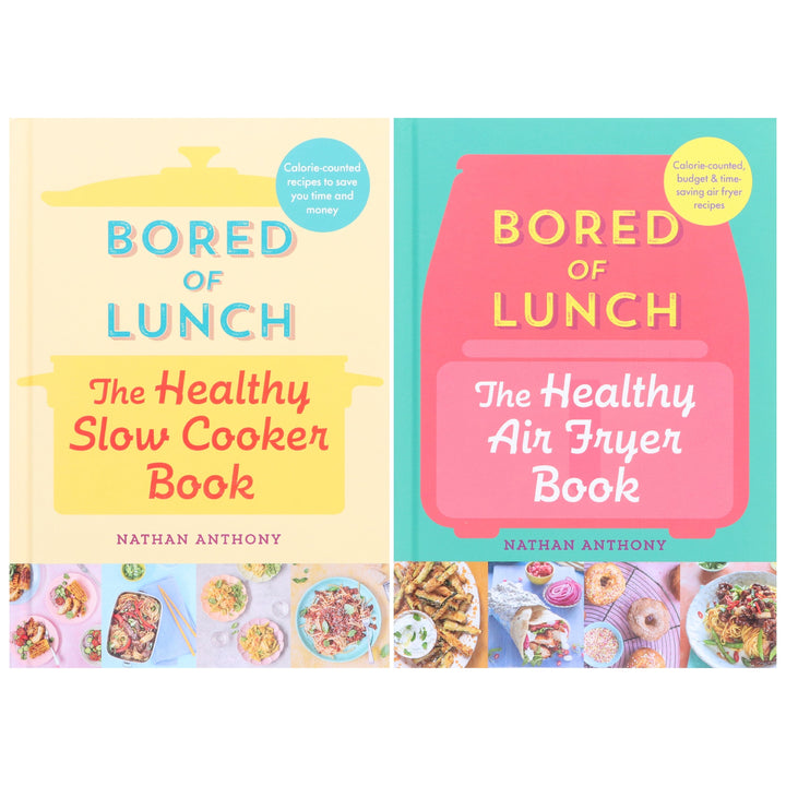 Bored of Lunch Collection by Nathan Anthony: 2 Books Set - Hardback