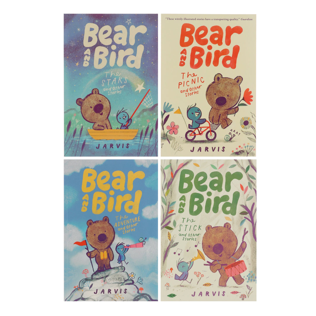 Bear and Bird Series by Jarvis 4 Books Collection Set - Ages 5-7 - Paperback