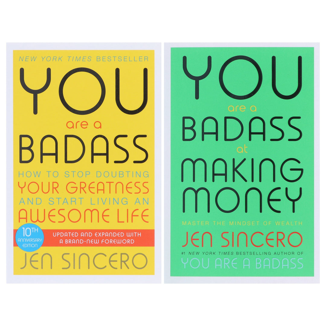 You Are a Badass Series by Jen Sincero 2 Books Collection Set - Non Fiction - Paperback