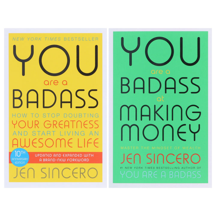 You Are a Badass Series by Jen Sincero 2 Books Collection Set - Non Fiction - Paperback