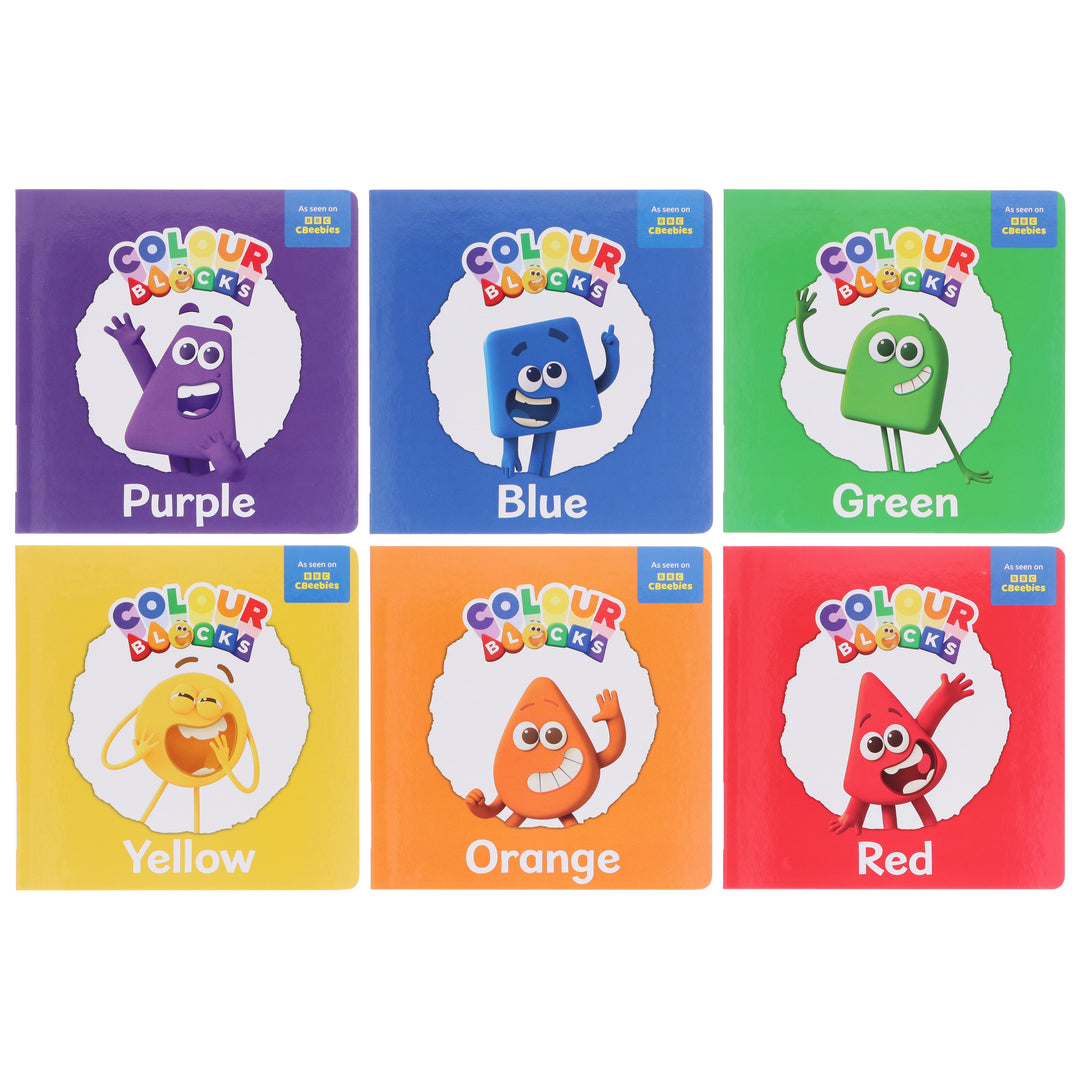 Colourblocks: My Big Box of Colours 6 Books Collection Set - Ages 3-6 - Board Book