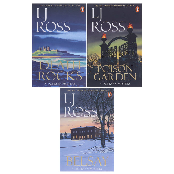 The DCI Ryan Mysteries (Vol. 21-23) By LJ Ross 3 Books Collection Set - Fiction - Paperback