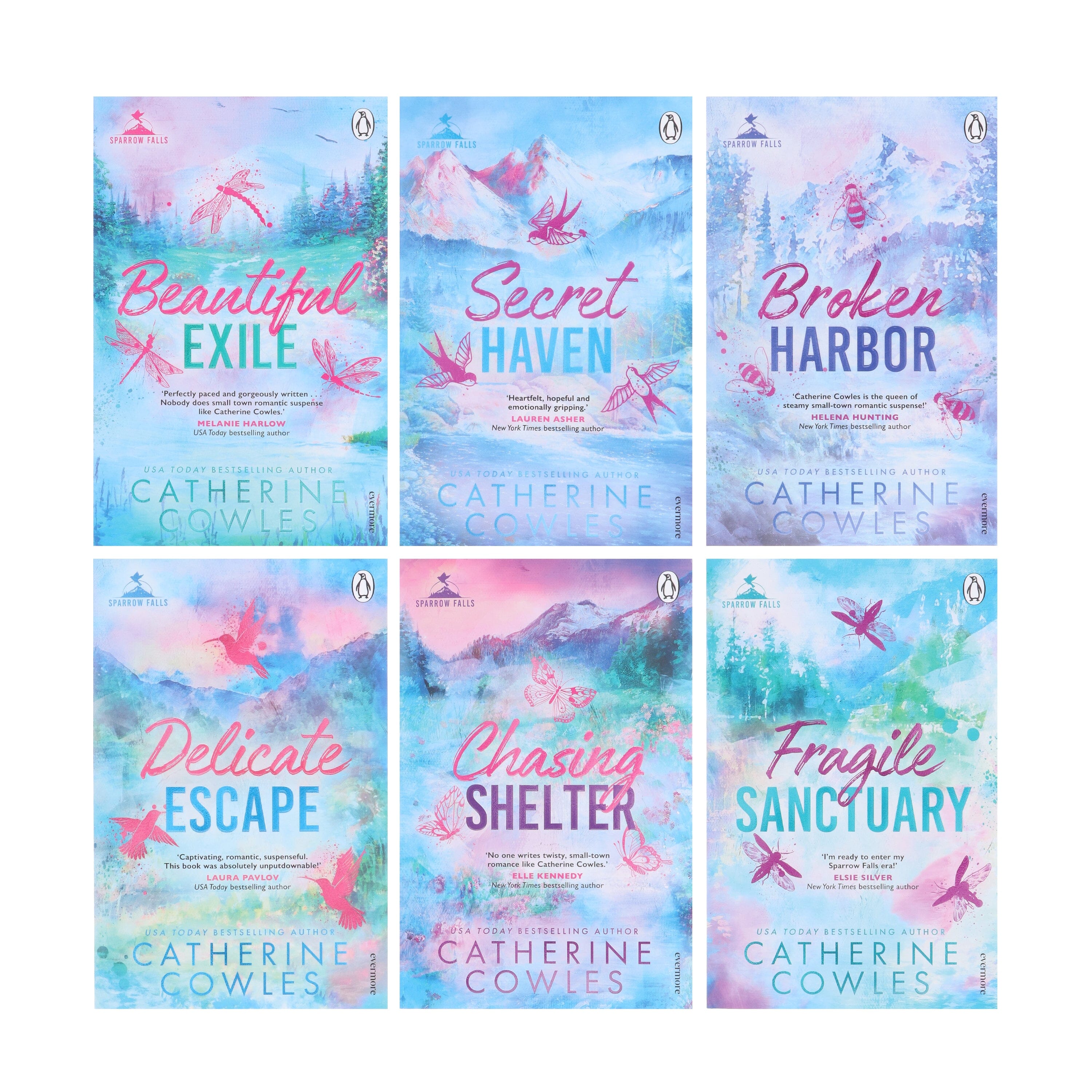 Sparrow Falls Series by Catherine Cowles 6 Books Collection Set