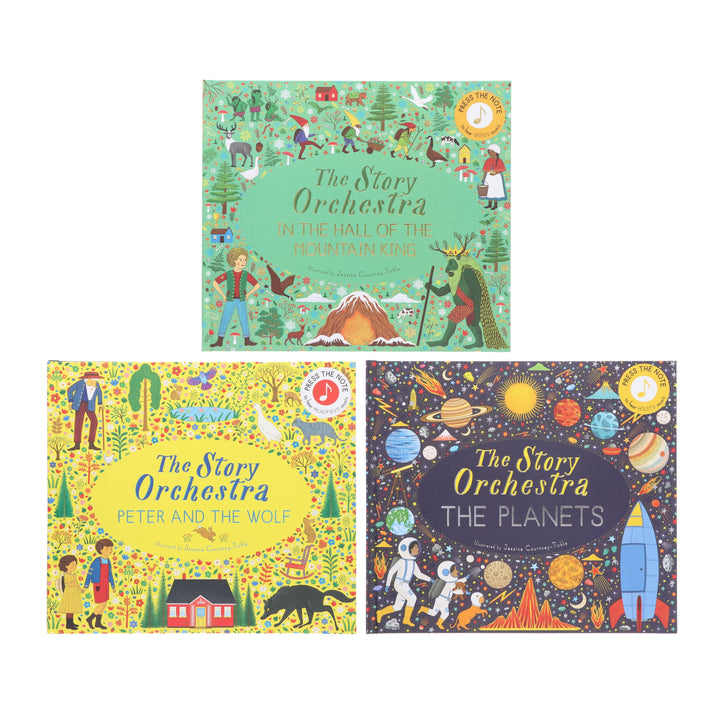 The Story Orchestra Series (Set 3) By Jessica Courtney-Tickle 3 Books Collection Set - Age 3+ - Hardback