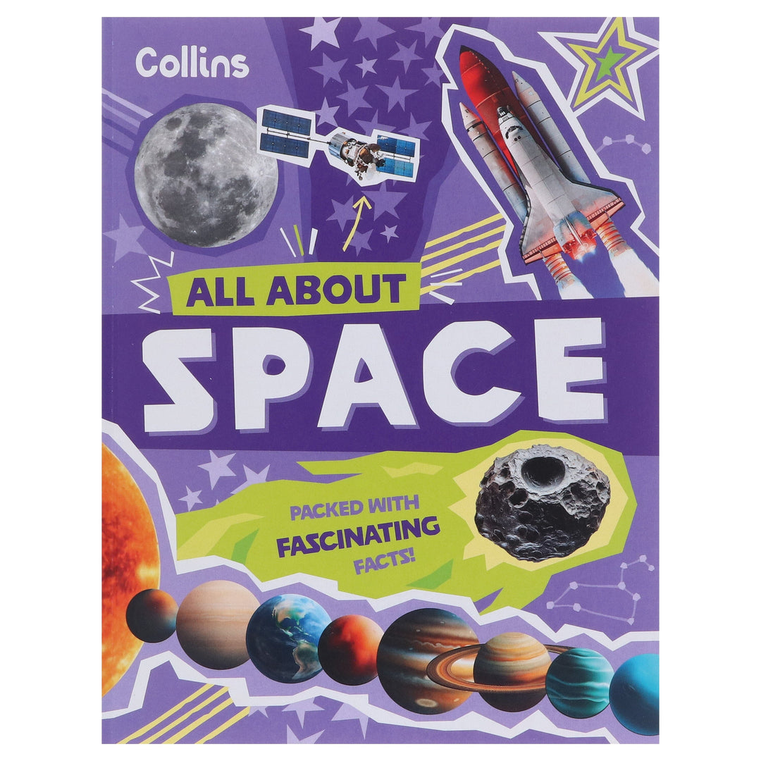 All About Space: Discover fascinating facts about our solar system by Collins Kids - Ages 7+ - Paperback