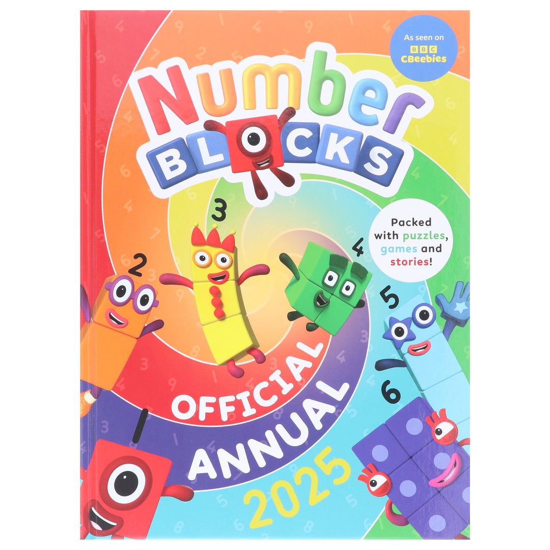 Numberblocks Annual 2025 by Sweet Cherry Publishing - Ages 3-5 - Hardback