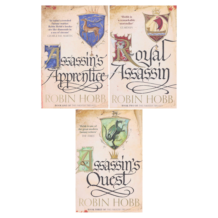 Farseer Trilogy by Robin Hobb 3 Books Collection Set - Fiction - Paperback