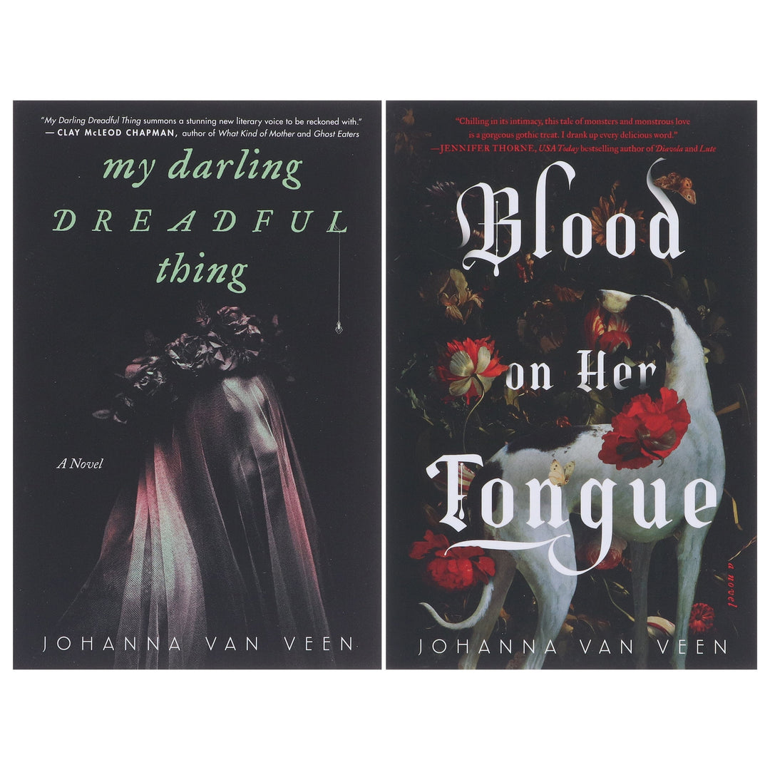 Johanna Van Veen Novel (My Darling Dreadful Thing & Blood on Her Tongue) 2 Books Collection Set - Fiction - Paperback