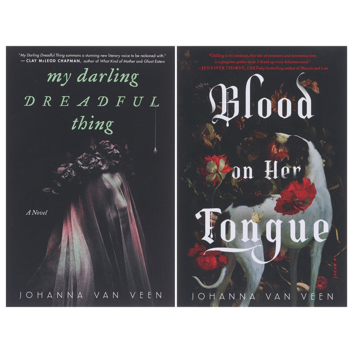 Johanna Van Veen Novel (My Darling Dreadful Thing & Blood on Her Tongue) 2 Books Collection Set - Fiction - Paperback