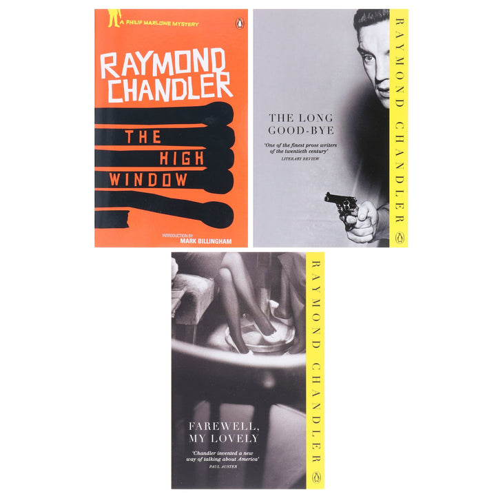 Philip Marlowe Series by Raymond Chandler 3 Books Collection set - Fiction - Paperback