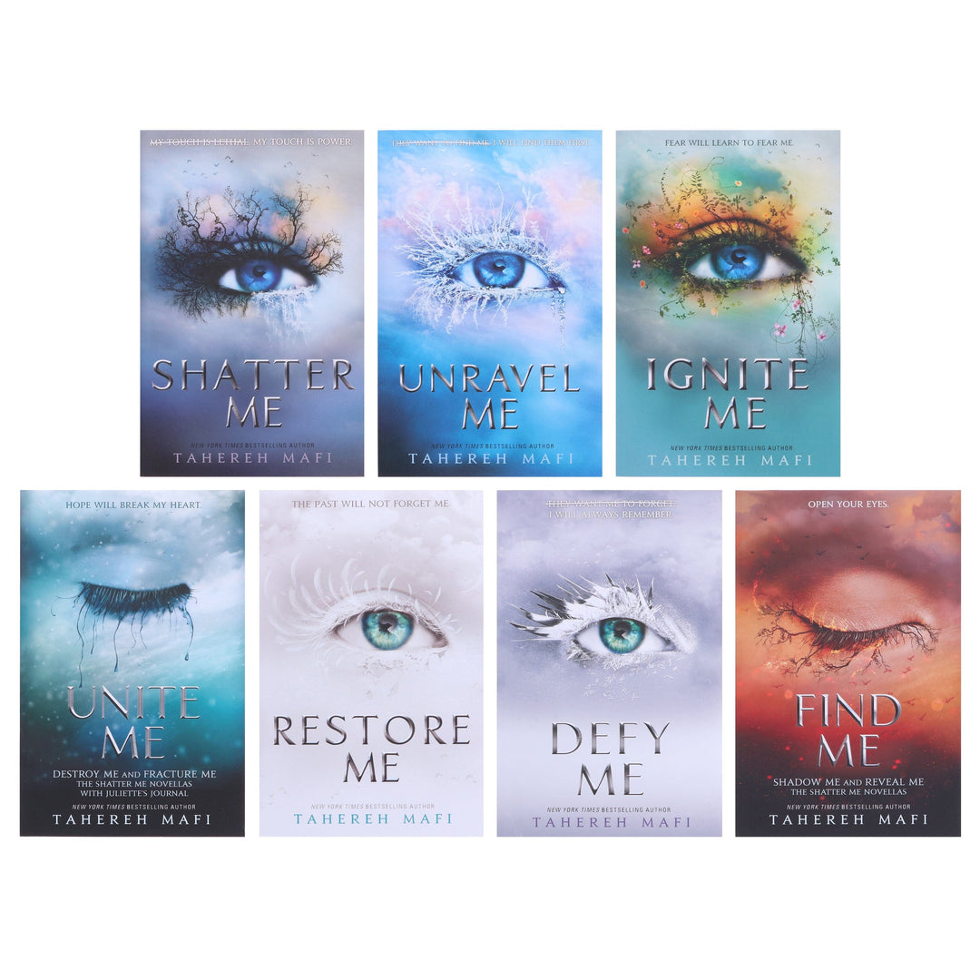 Shatter Me by Tahereh Mafi: 7 Books Collection Set - Ages 12+ - Paperback