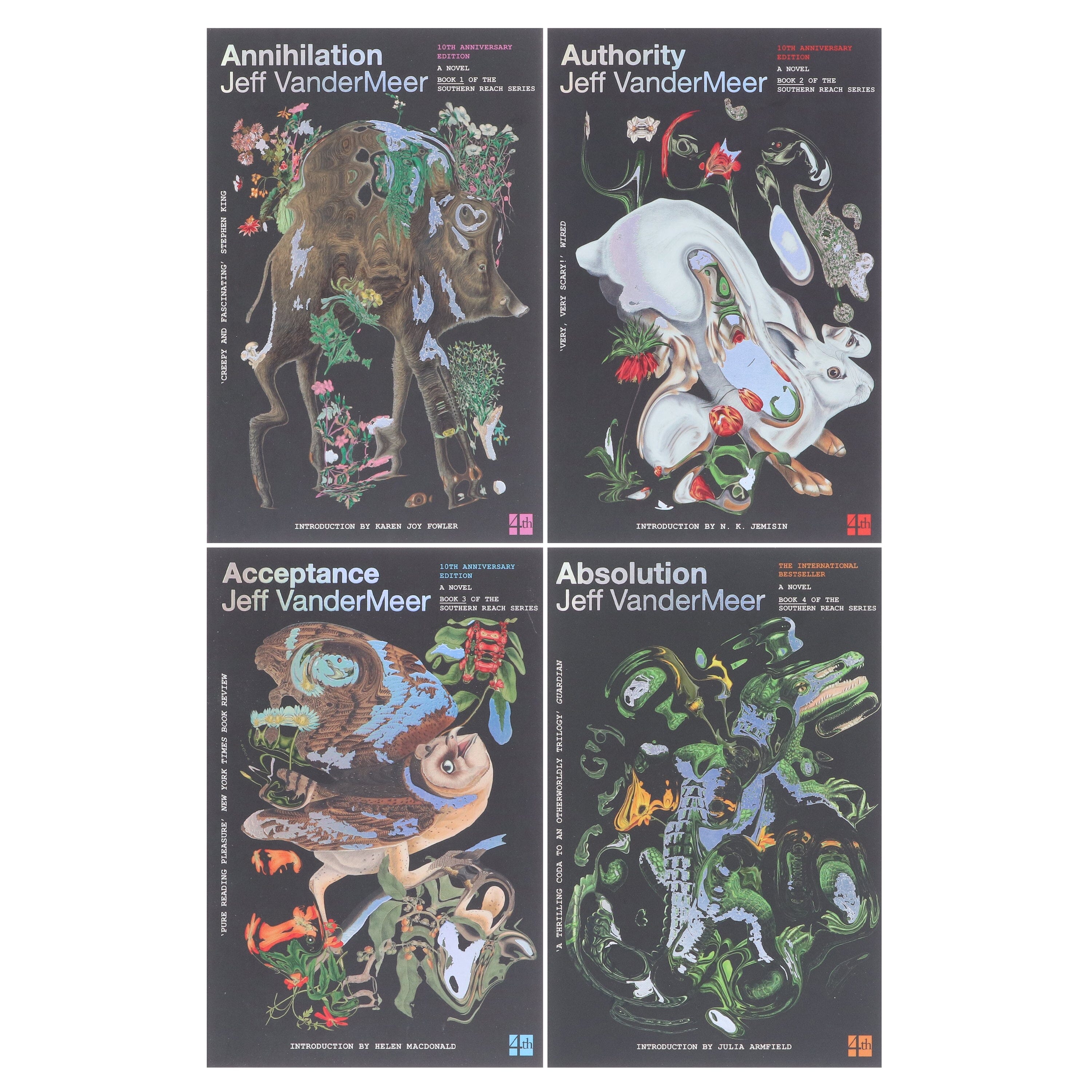 Southern Reach Series by Jeff VanderMeer (10th Anniversary Edition