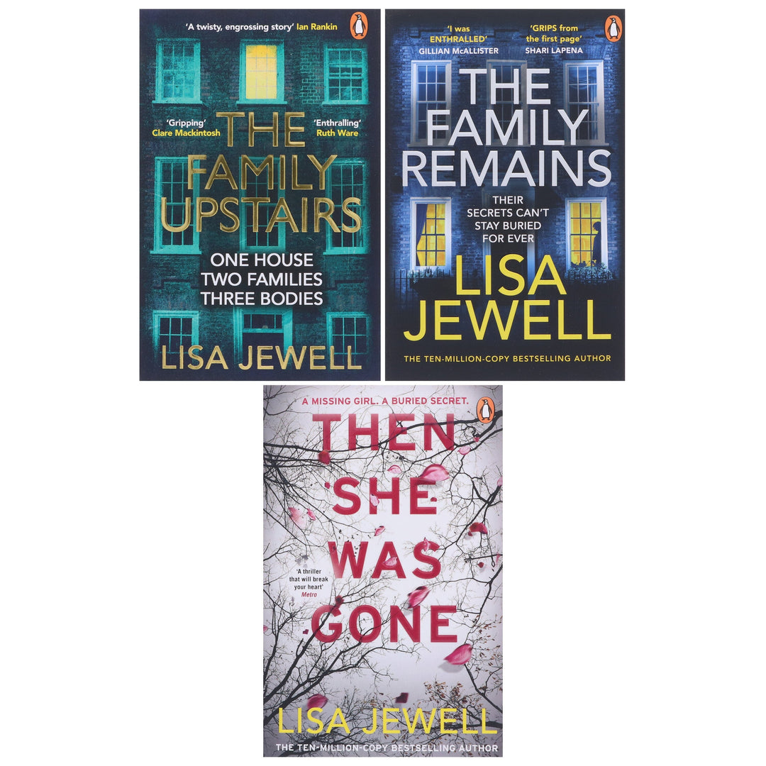 The Family Upstairs Series by Lisa Jewell 3 Books Collection Set - Fiction - Paperback