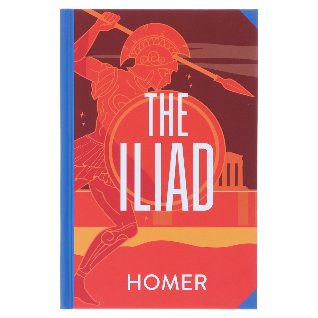 The Iliad by Homer - Fiction - Sprayed Edges Hardback