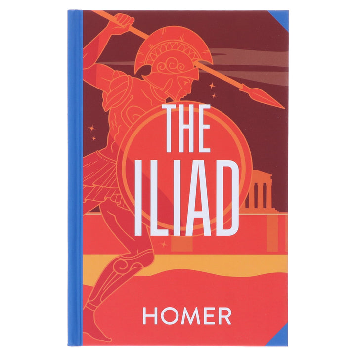 The Iliad by Homer - Fiction - Sprayed Edges Hardback