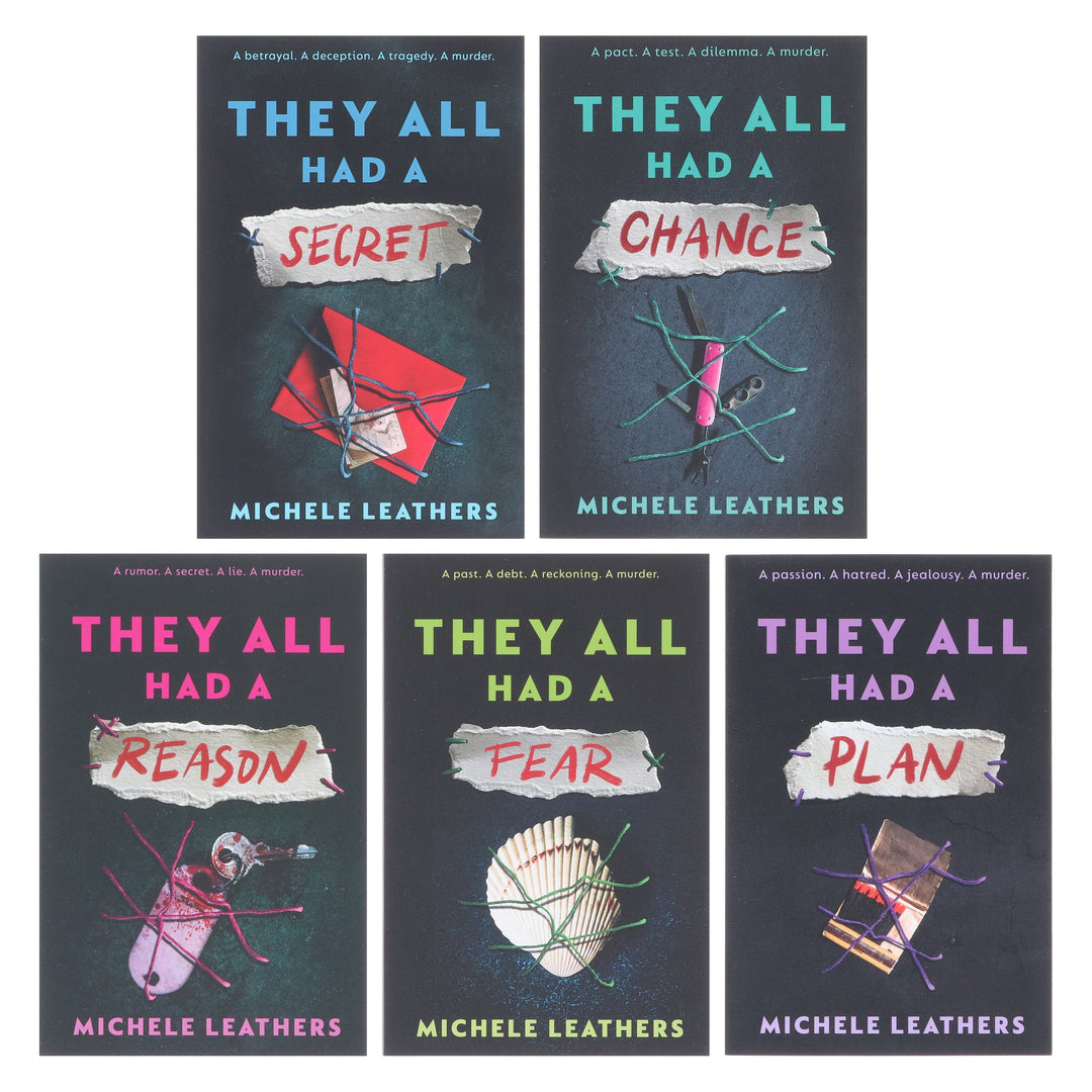 They All Had a Reason Series by Michele Leathers 5 Books Collection Set - Ages 13+ - Paperback