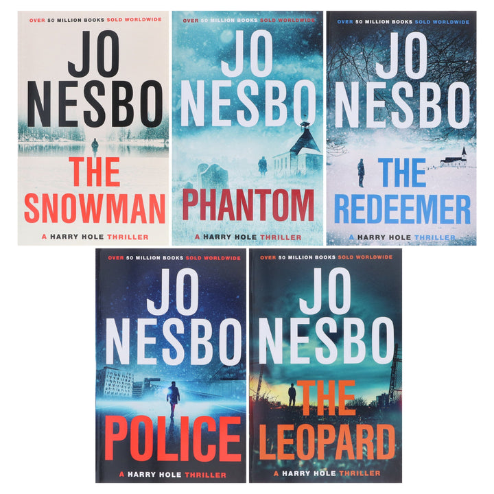 Harry Hole Series (Book 6-10) By Jo Nesbo: 5 Books Collection Set - Fiction - Paperback