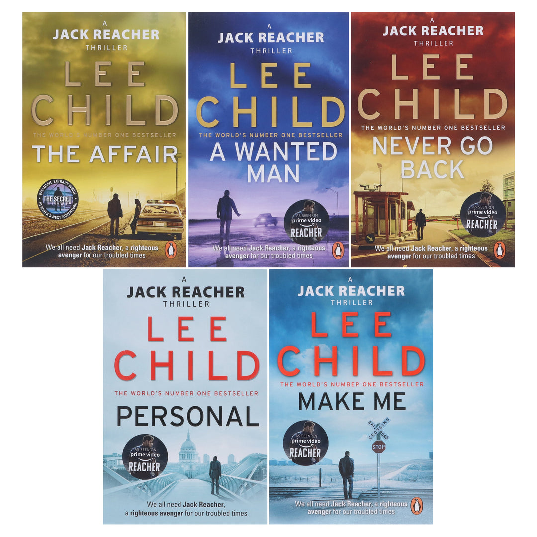 Jack Reacher by Lee Child: Books 16-20 Collection Set - Fiction - Paperback