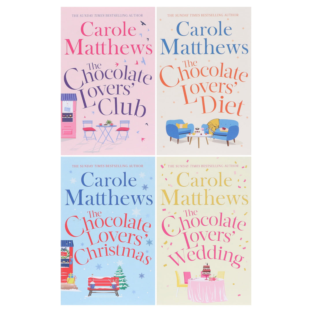 Chocolate Lovers' Club by Carole Matthews 4 Books Collection Set - Fiction - Paperback