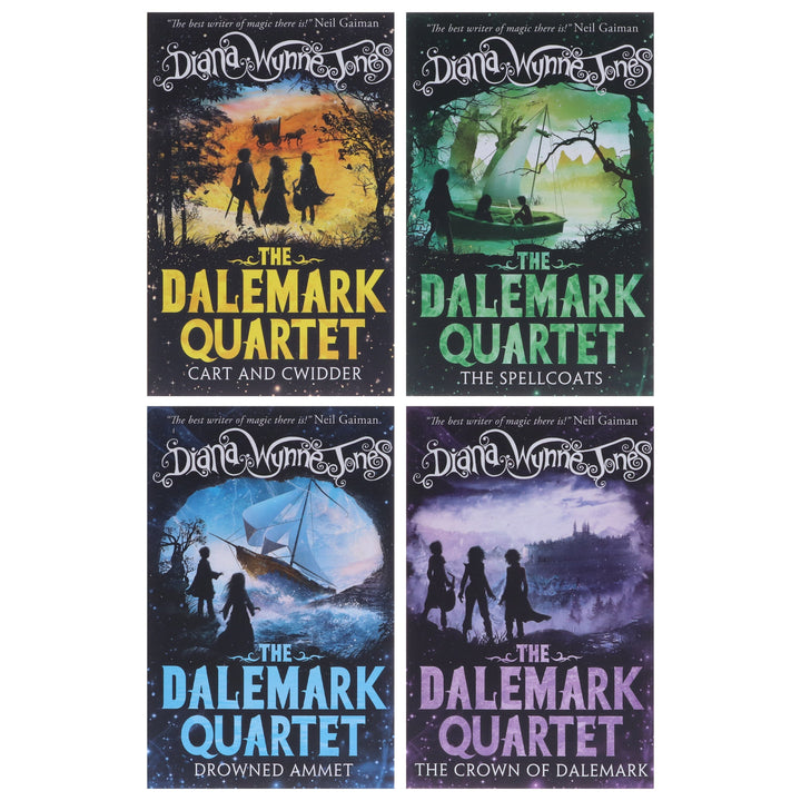 Dalemark Quartet Series by Diana Wynne Jones 4 Books Collection Set - Ages 9-11 - Paperback 9-14 HarperCollins Publishers