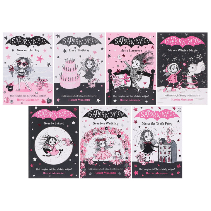 Isadora Moon by Harriet Muncaster: 7 Books Collection Set - Ages 5-7 - Paperback