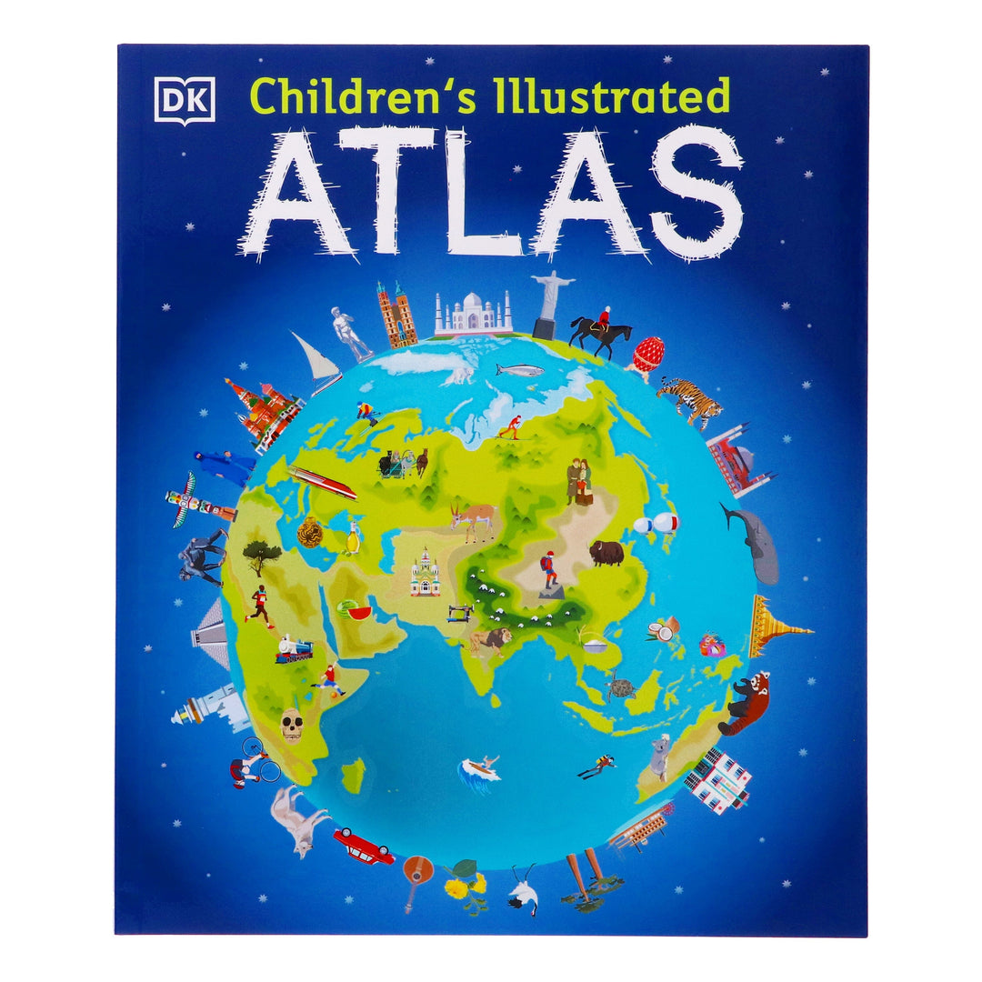 Children's Illustrated Atlas By DK Children - Ages 7-9 - Paperback 7-9 DK Children