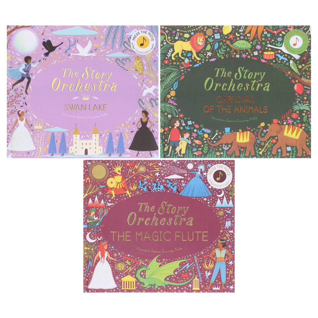 The Story Orchestra Series (Set 2) By Jessica Courtney-Tickle 3 Books Collection Set - Age 3+ - Hardback