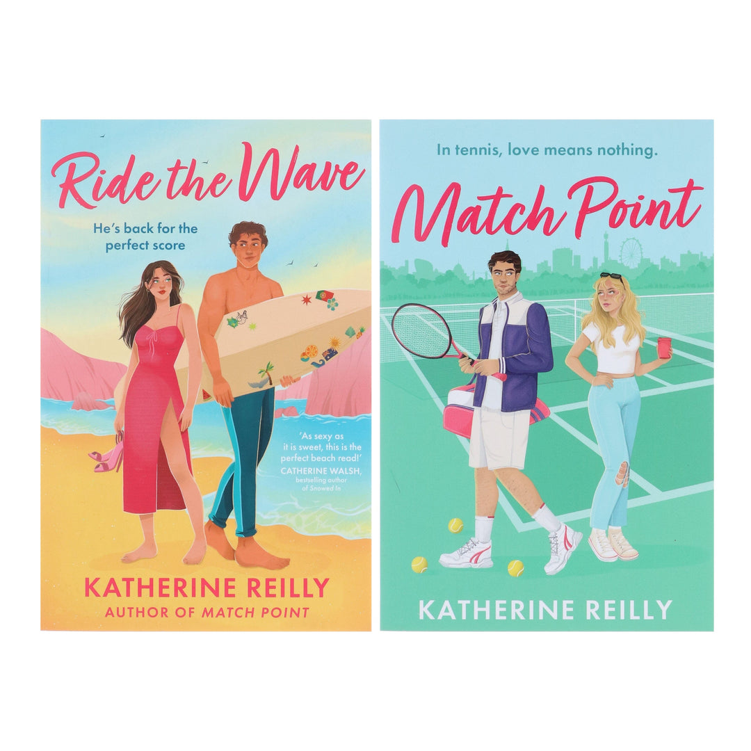 Katherine Reilly Rom-Com Collection (Ride The Wave & Match Point) 2 Books Set - Fiction - Paperback