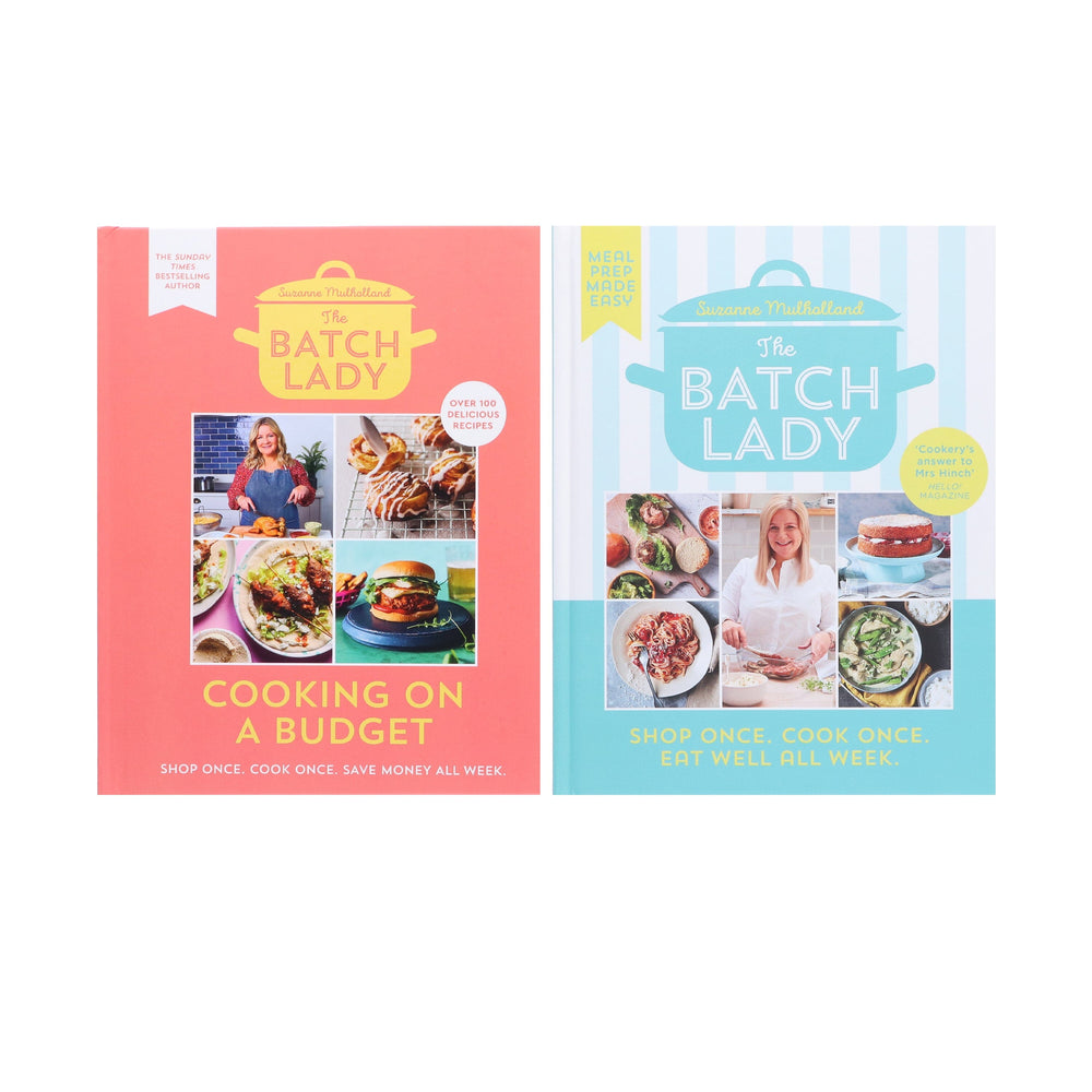 The Batch Lady: Cooking on a Budget & The Batch Lady by Suzanne Mulholland 2 Books Collection - Non Fiction - Hardback Non-Fiction Hachette