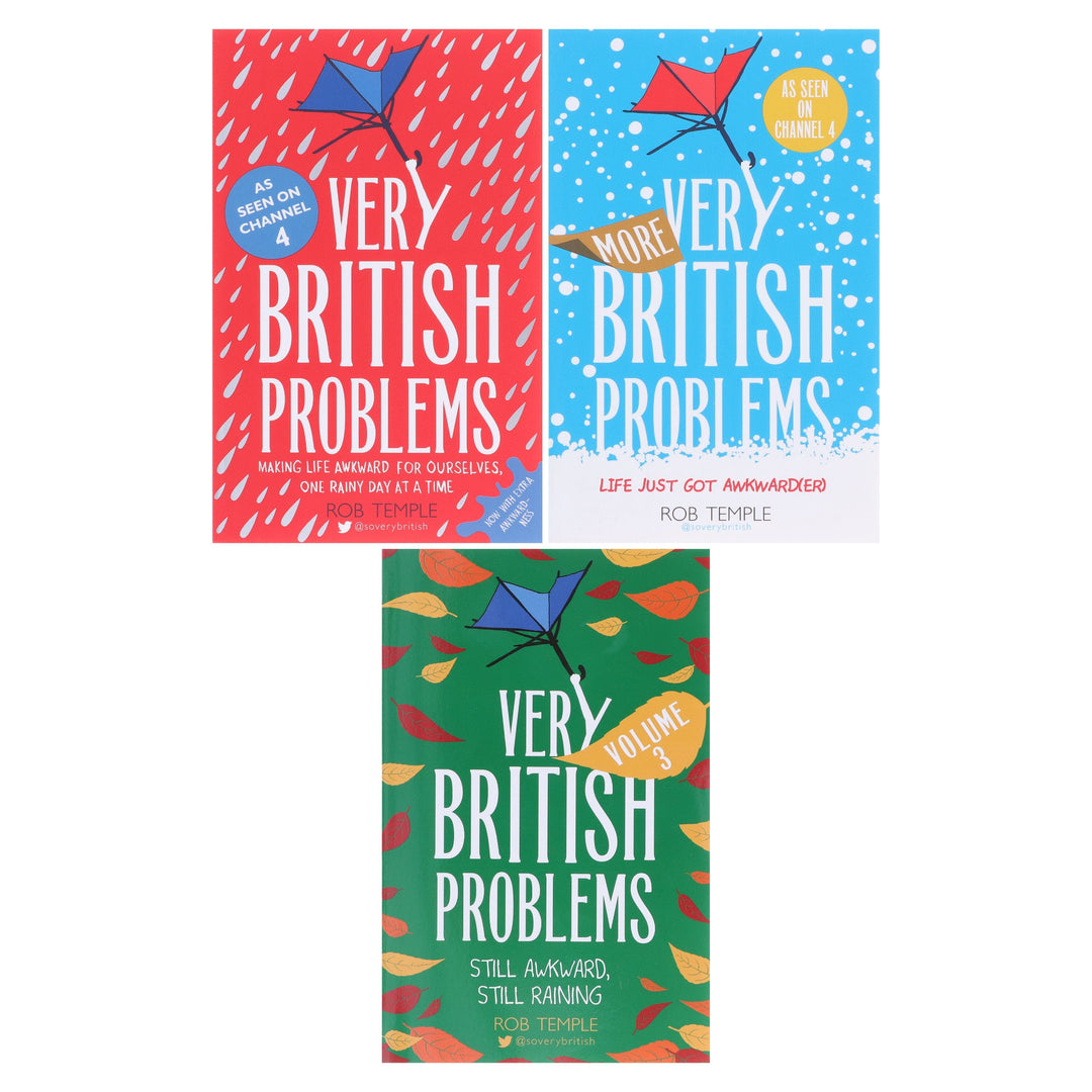 Very British Problems by Rob Temple 3 Books Collection Set - Fiction - Paperback